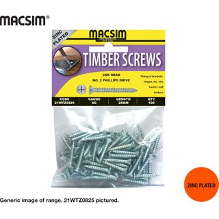 6GX10MM Z/PTIMBERSCREW P/PK100