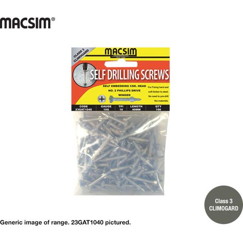 7-18x25 C3 WINGED SELF DRILLER