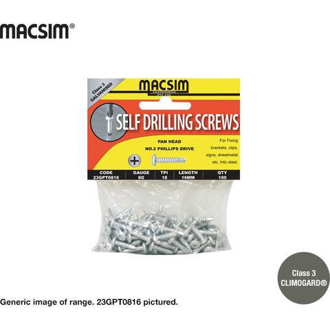 8-18X12 PAN CLIMOGARD SCREW