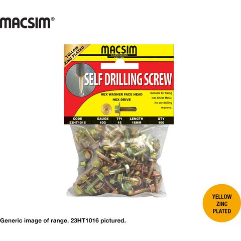 12-14x45 HWF DRILL POINT SCREW