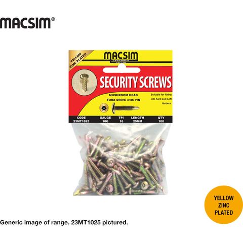 10-16X25 M/H SECRUITY SDS T/P