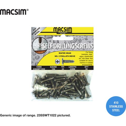 10-24x22WAFER SS DRILL POINT