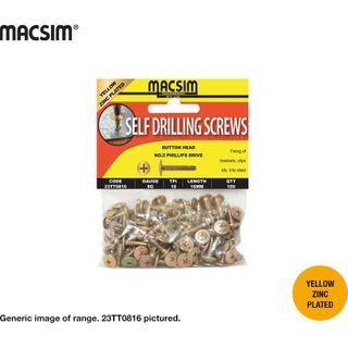 8-18x12 BUTTONDRILL POINT SCR