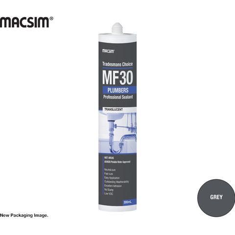 MF30 PLUMBERS ADHESIVE SEALANT GREY