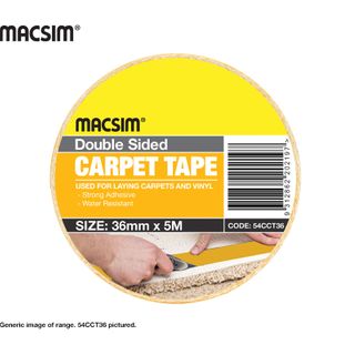D/SIDED CLOTH CARPET TAPE 36mm