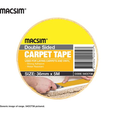 D/SIDED CLOTH CARPET TAPE 36mm