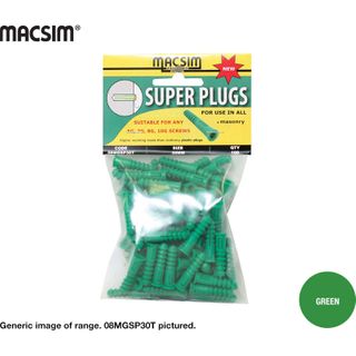 45MM GREEN SUPER PLUG T/P