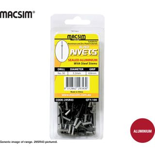 AS5-4 RIVETS - BLISTER PACK