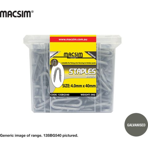 4.0x50mm Barbed Staple 5KG