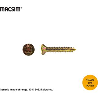 8-15x20 CSK TYPE 17 SCREW ZP