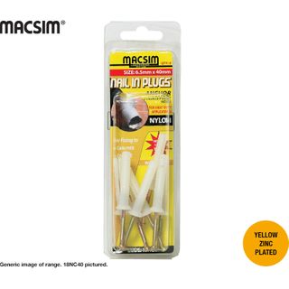 40MM CSK NAIL-IN-PLUGS-BLISTER