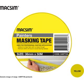 PAINTERS MASKING TAPE 18mm Y