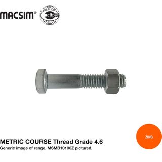 M20 X 90    4.6 COMM. B/N ZINC