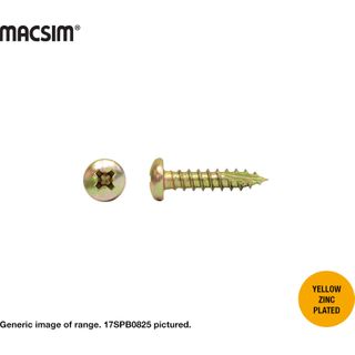 8-15x20 PAN TYPE 17 SCREW ZP