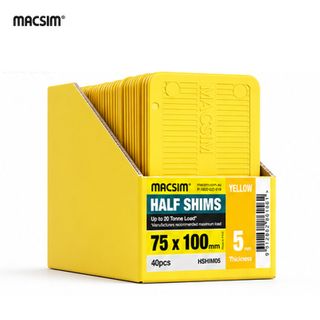 72x100x5 YELLOW PANEL SHIM