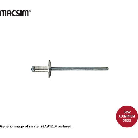 4 x 3.2 A/S RIVET-LARGE FLANGE