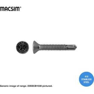 10-24 x 50 S/S Csk Tek Screw