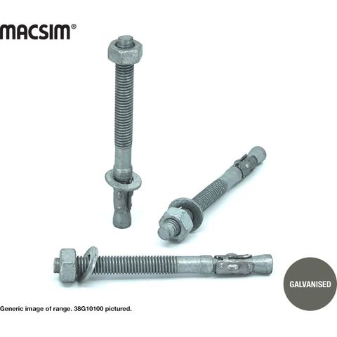 12mmx80mm GALVWEDGE ANCHOR