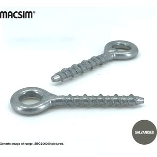 8MM X 55MM GALV EYE SCREW BOLT