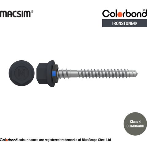 6.3mm x 65mm NYROX ROOF SCREW HWF/NEO IRONSTON