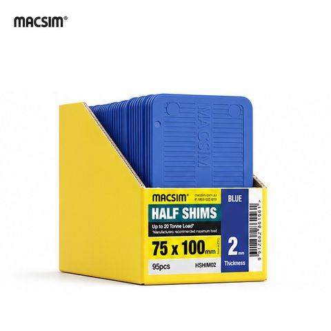 72x100x2 BLUE PANEL SHIM