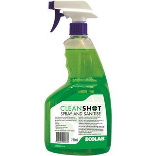 CLEANSHOT SPRAY & SANITISE 750ML