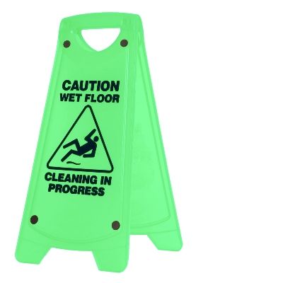 IW-101G A-FRAME CAUTION SIGN GREEN