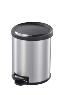 STAINLESS STEEL PEDAL BINS 5 LITRES