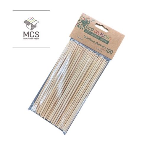 150MM BAMBOO SKEWERS (100)
