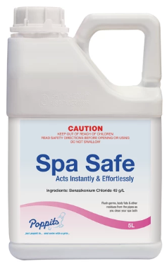 SPA SAFE POPPITS PIPE CLEANER 5L