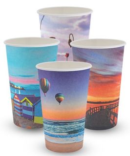 16OZ SW PLA SMOOTH POSTCARD CUP (SLV50) 20