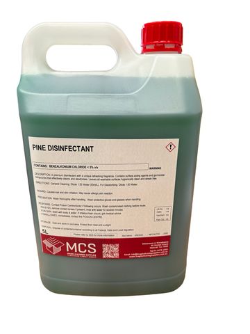 PINE DISINFECTANT 5LTR MCS