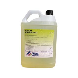 SODIUM HYPOCHLORITE 5 LITRES 12.5%