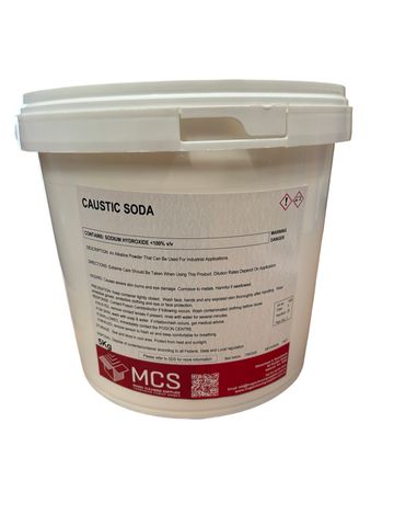 CAUSTIC SODA 5KG (SODIUM HYDROXIDE) MCS