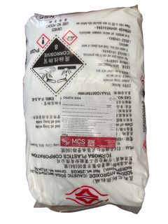 CAUSTIC SODA 25KG (SODIUM HYDROXIDE) MCS