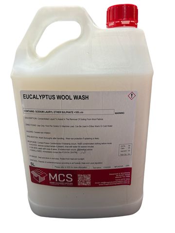 EUCALYPTUS WOOL WASH 5LTR MCS