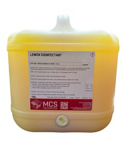 LEMON DISINFECTANT 15L MCS