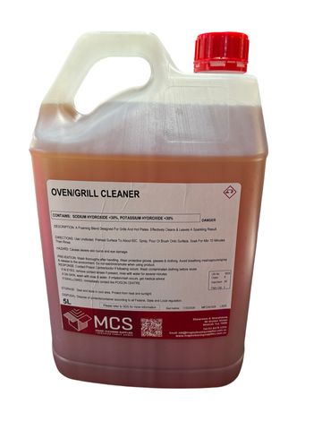 OVEN & GRILL CLEANER 5LTR MCS