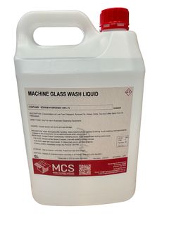 MACHINE GLASS WASH LIQUID 5LTR MCS