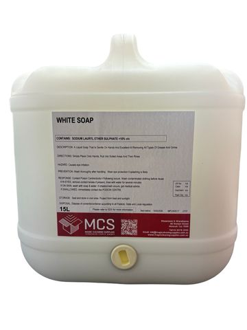 HAND SOAP (WHT) 15L MCS