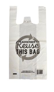 HD PRINT REUSABLE X-LARGE SINGLET BAGS (500)