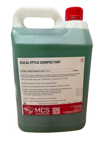 EUCALYPTUS DISINFECTANT 5LTR MCS