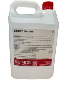 BENCHTOP SANITISER 5LTR MCS