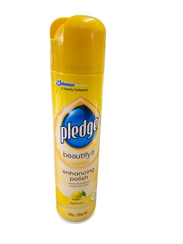 PLEDGE LEMON FURNITURE POLISH 300GM