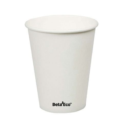 BETA ECO S/W 16OZ WHITE COFFEE CUP