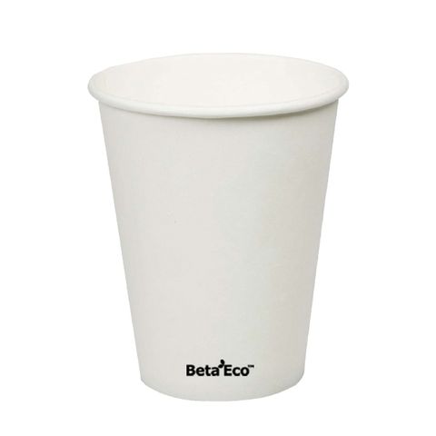 BETA ECO S/W 16OZ WHITE COFFEE CUP (1000)