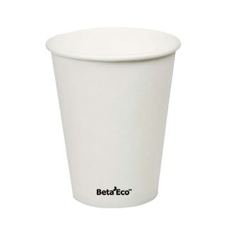 BETA ECO S/W 16OZ WHITE COFFEE CUP