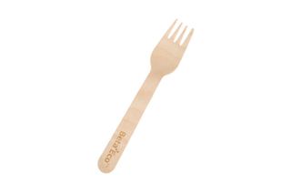 BETA ECO COATED WOODEN CUTTLERY FORK (1000)