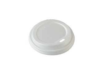 PLA WHITE COMPOSTIBLE LID (90MM) 1000