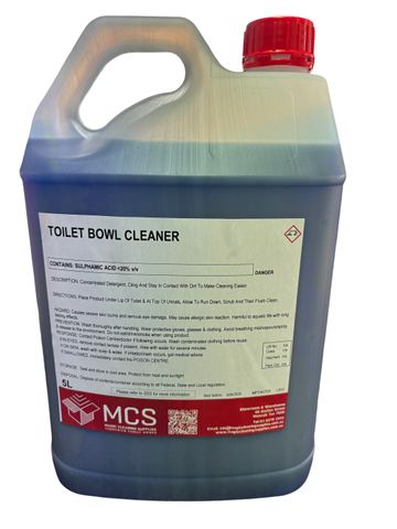 TOILET BOWL CLEANER 5LTR MCS